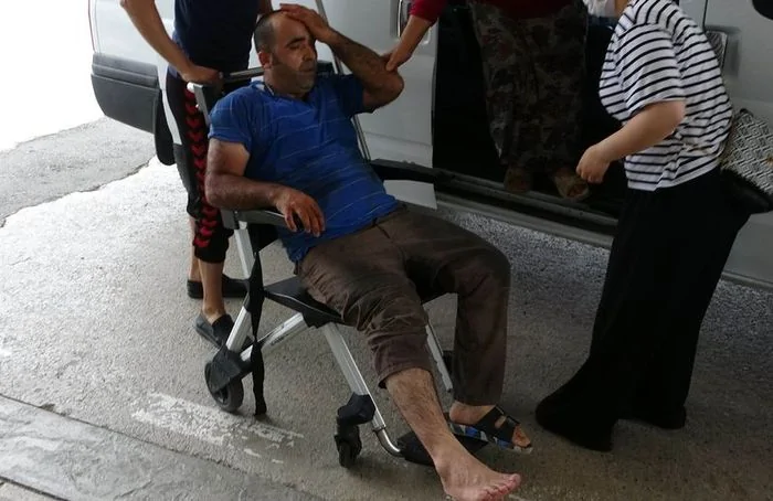 Bayramın ilk gününde acemi kasap klasiği