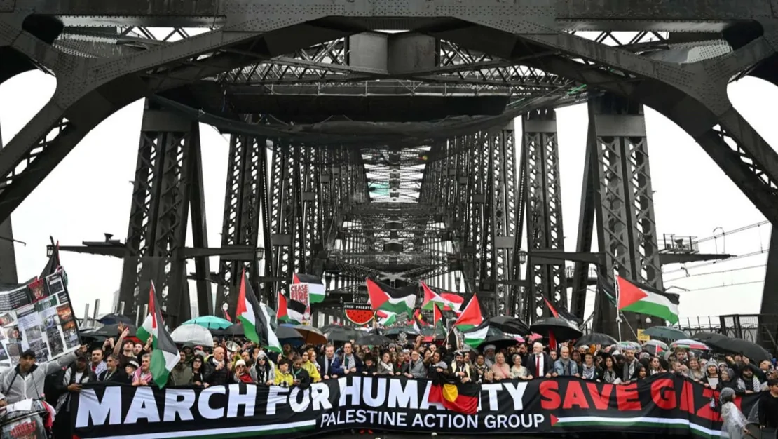 sidney-de-gazze-icin-yuruyus-duzenlendi