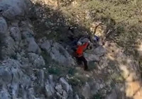 fethiye-de-mahsur-kalan-keci-ekiplerce-kurtarildi