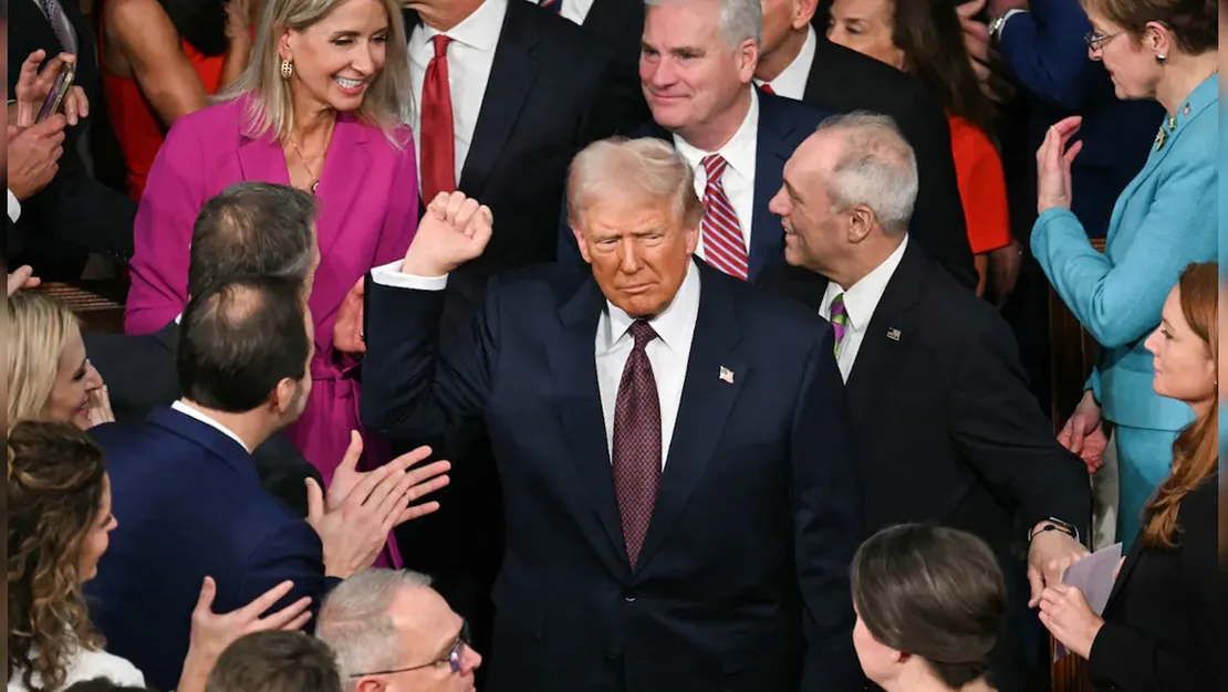 trump-kongre-de-ilk-konusmasini-yapti