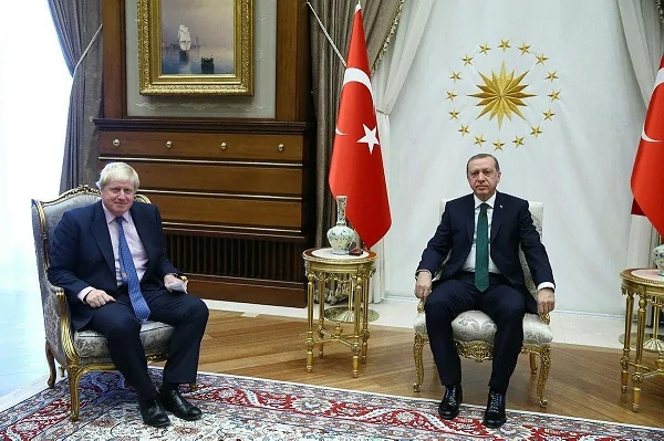 Cumhurbaşkanı Erdoğan, Boris Johnson ile görüştü Cumhurbaşkanı Erdoğan, Boris Johnson ile görüştü