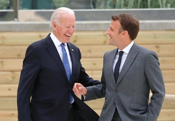 Macron: ABD geri döndü Macron: ABD geri döndü