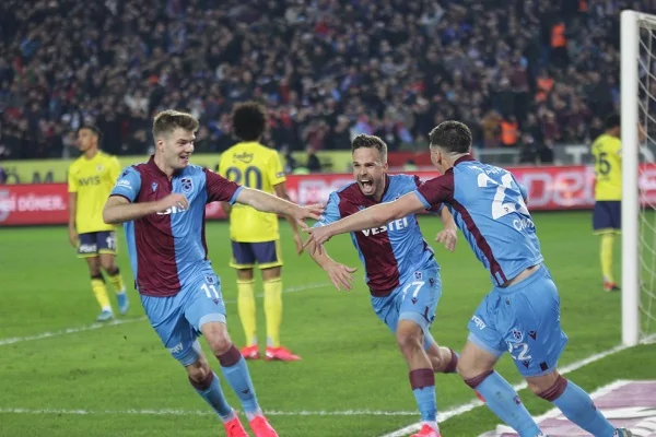 Nefes kesen dev maçta kazanan Trabzonspor! Nefes kesen dev maçta kazanan Trabzonspor!