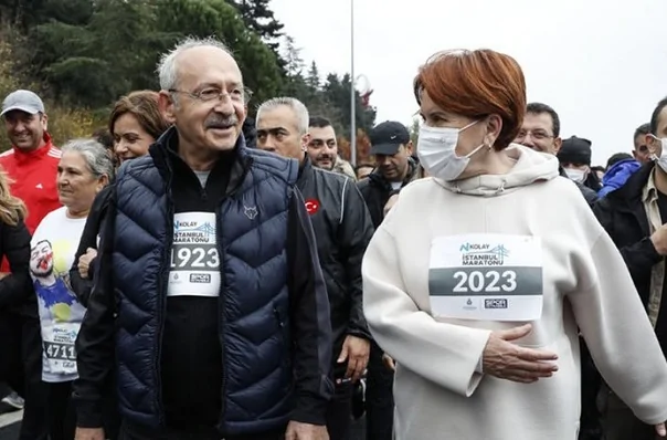 Kılıçdaroğlu ve Akşener İstanbul Maratonu’nda Kılıçdaroğlu ve Akşener İstanbul Maratonu'nda