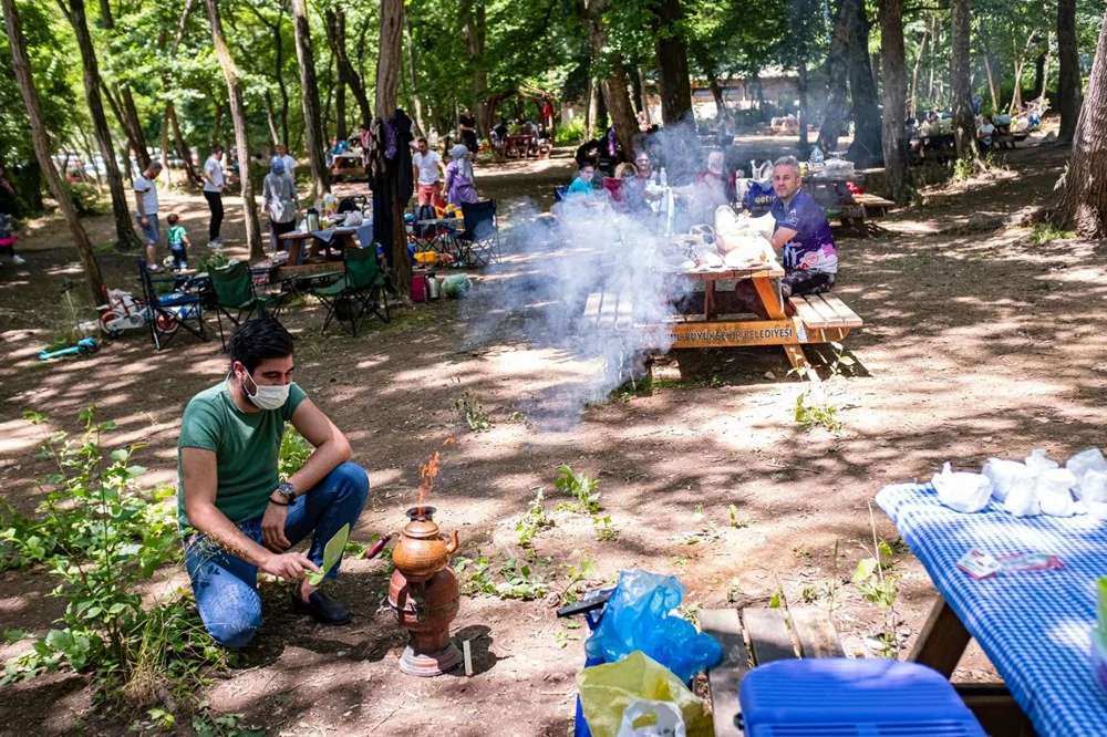 Belgrad Ormanı’na akın ettiler!