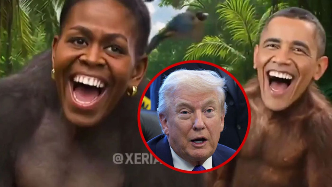 trump-in-obama-ciftini-maymunla-tasvir-eden-videosu-tepki-cekti