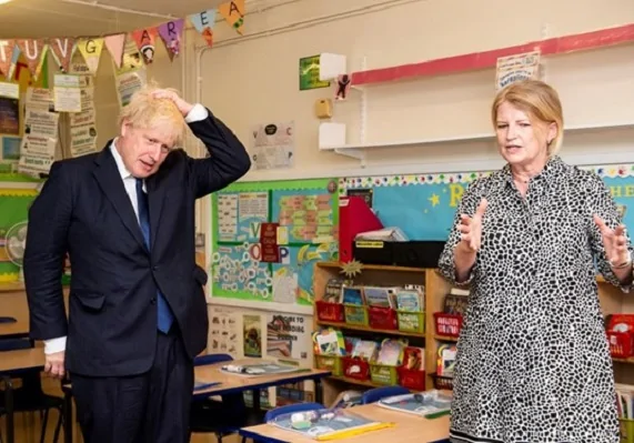 Johnson: Çocukları okula gönderin Johnson: Çocukları okula gönderin