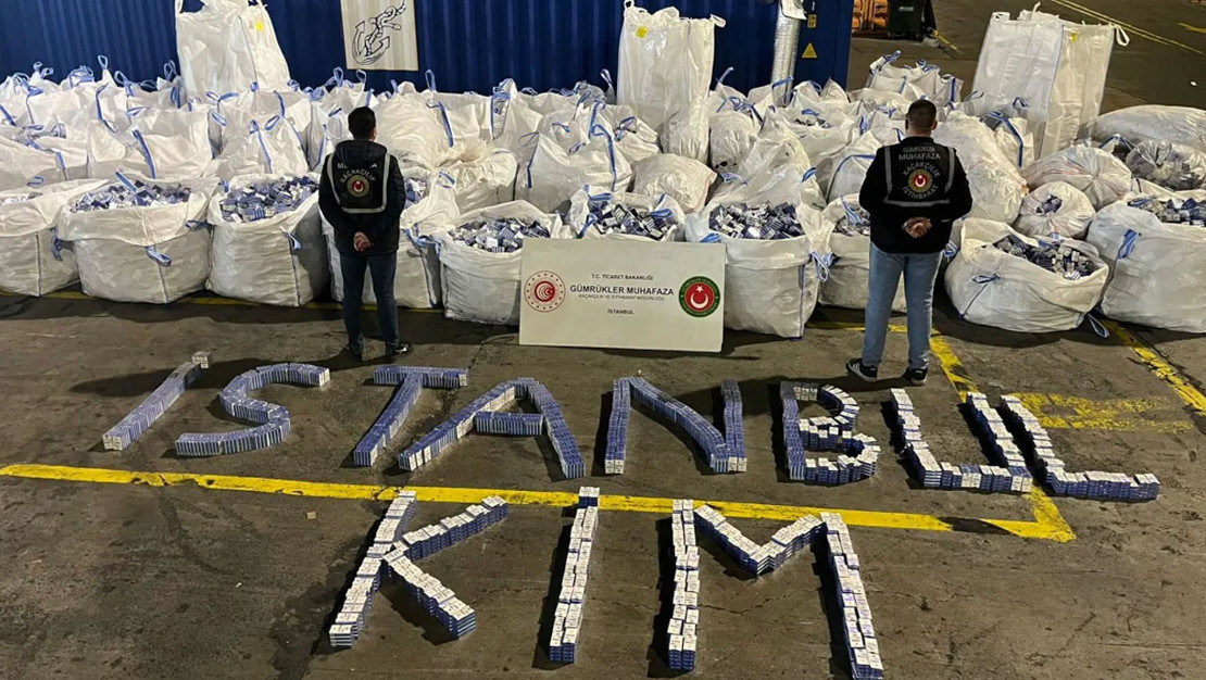 kacak-sigara-operasyonunda-394-bin-paket-ele-gecirildi