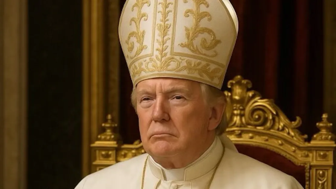 trump-yapay-zeka-ile-papa-oldu