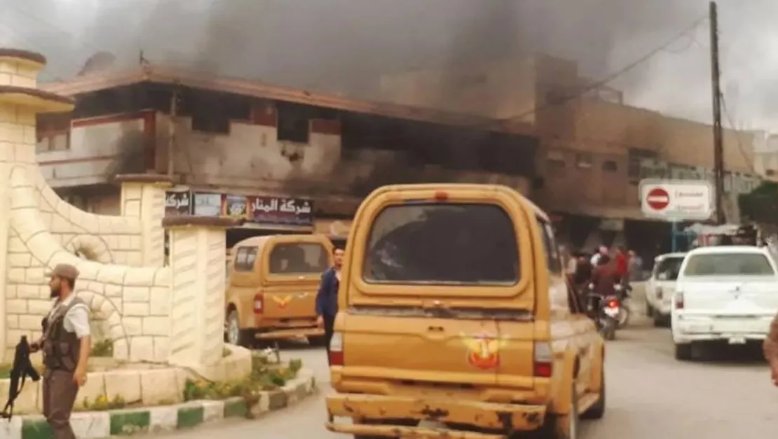 halep-te-patlama-sonrasi-dumanlar-yukseldi