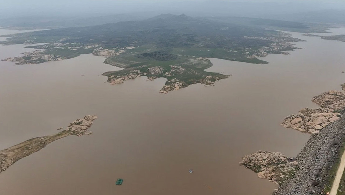 kayalikoy-baraji-nda-su-seviyesi-belirgin-artis-gosterdi