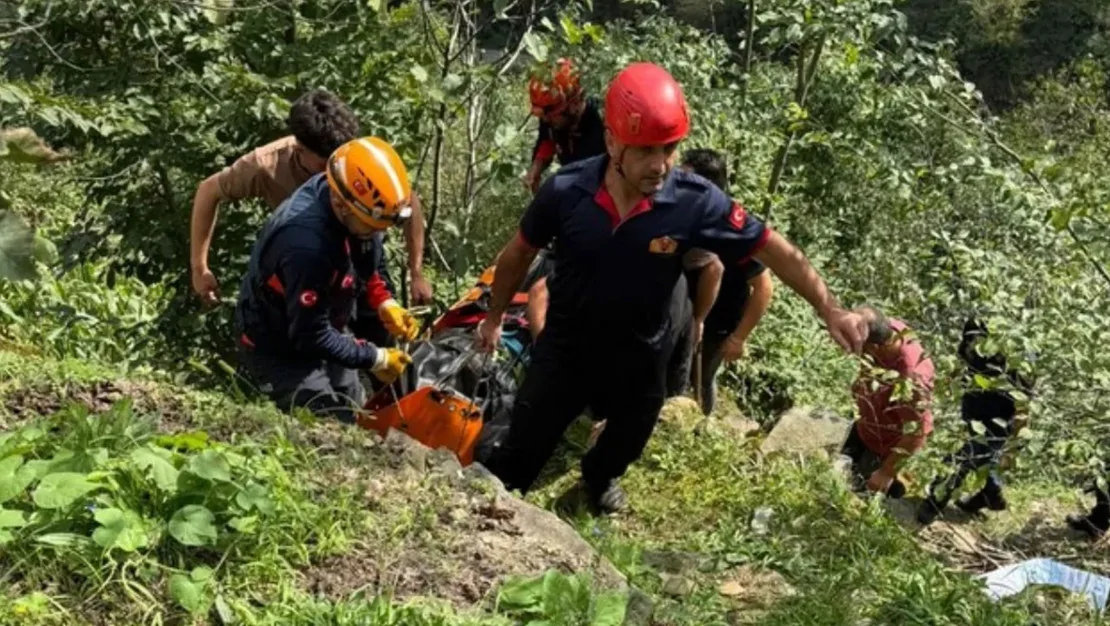 giresun-da-otomobil-dereye-yuvarlandi-1-kisi-oldu