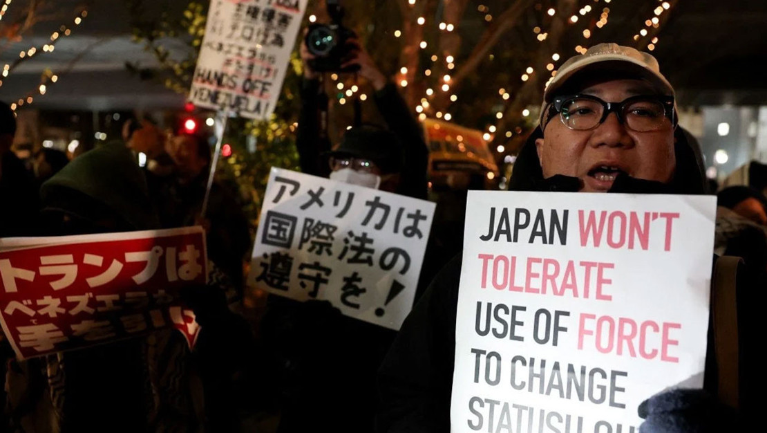 tokyo-da-venezuela-ya-yonelik-protestolar-yukseliyor