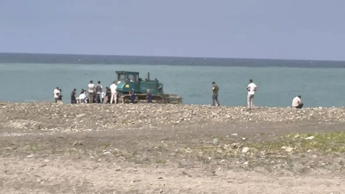 is-makinesi-kadina-carpti-oldu