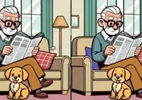 yasli-adamin-resimlerindeki-farklari-bulun