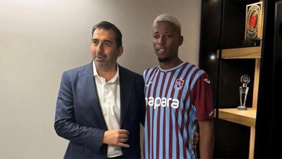 simon-banza-trabzonspor-formasiyla-bulustu