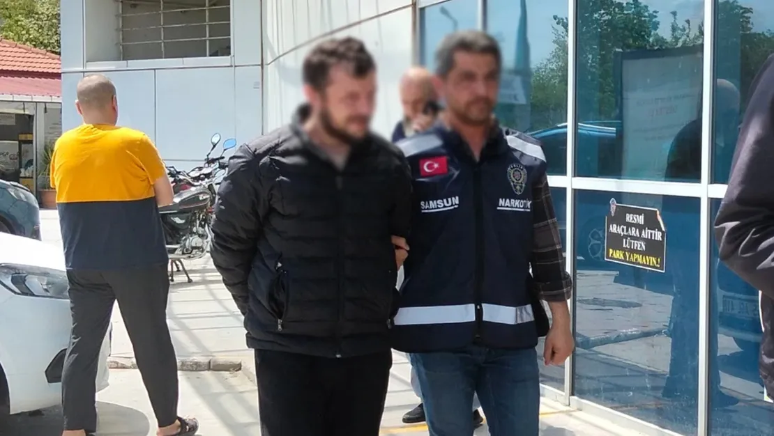 samsun-da-uyusturucu-bulunan-sahis-tutuklandi