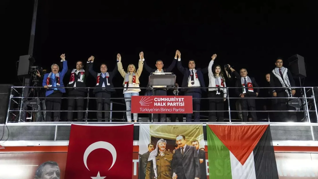 chp-eyupsultan-da-filistin-mitingi-duzenledi