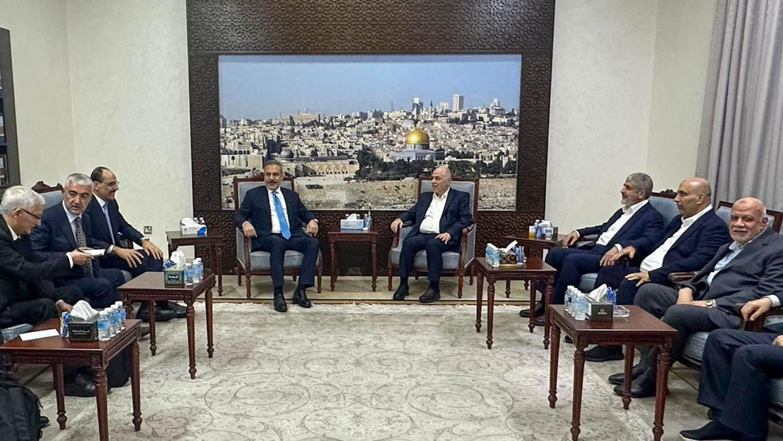 fidan-ve-kalin-doha-da-hamas-ile-gorustu