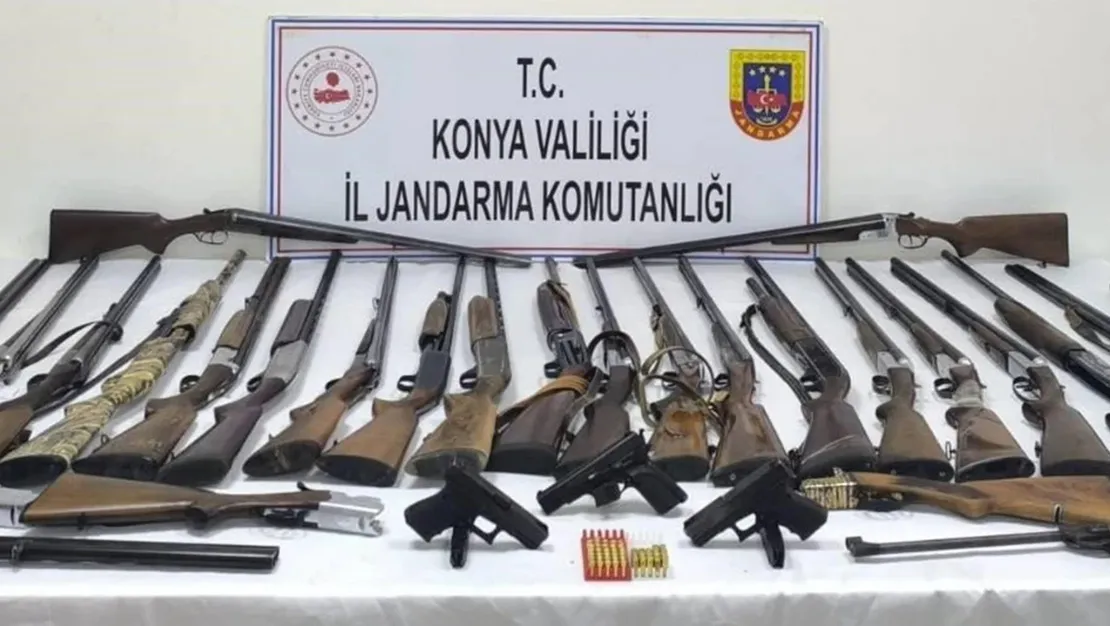 konya-da-is-yerinde-silah-bulundu