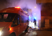 samsun-da-uc-katli-binada-yangin-panigi